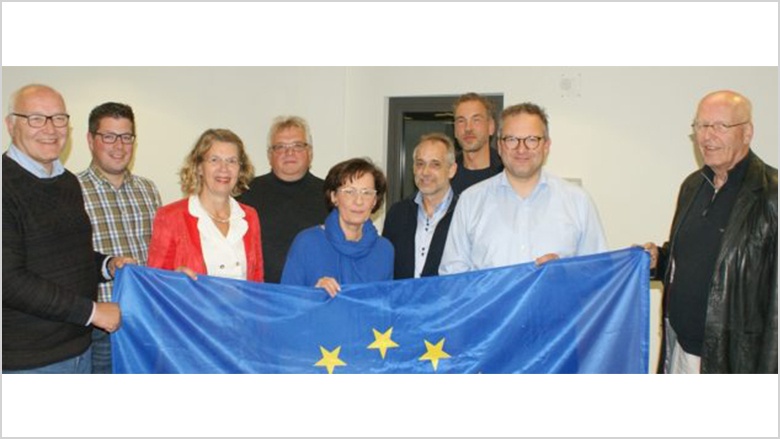 CDU-Stadtratsfraktion spendet 500 Euro für Partnerschafts-Skulptur
