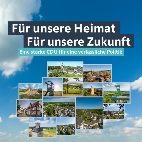 Kreisprospekt CDU Altenkirchen „Für unsere Heimat, für unsere Zukunft“
